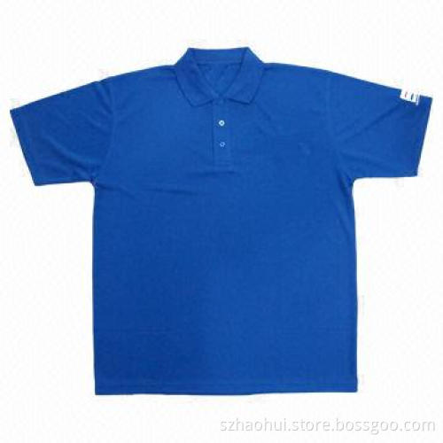 Sports Polo Shirt, XS-3XL Size Range